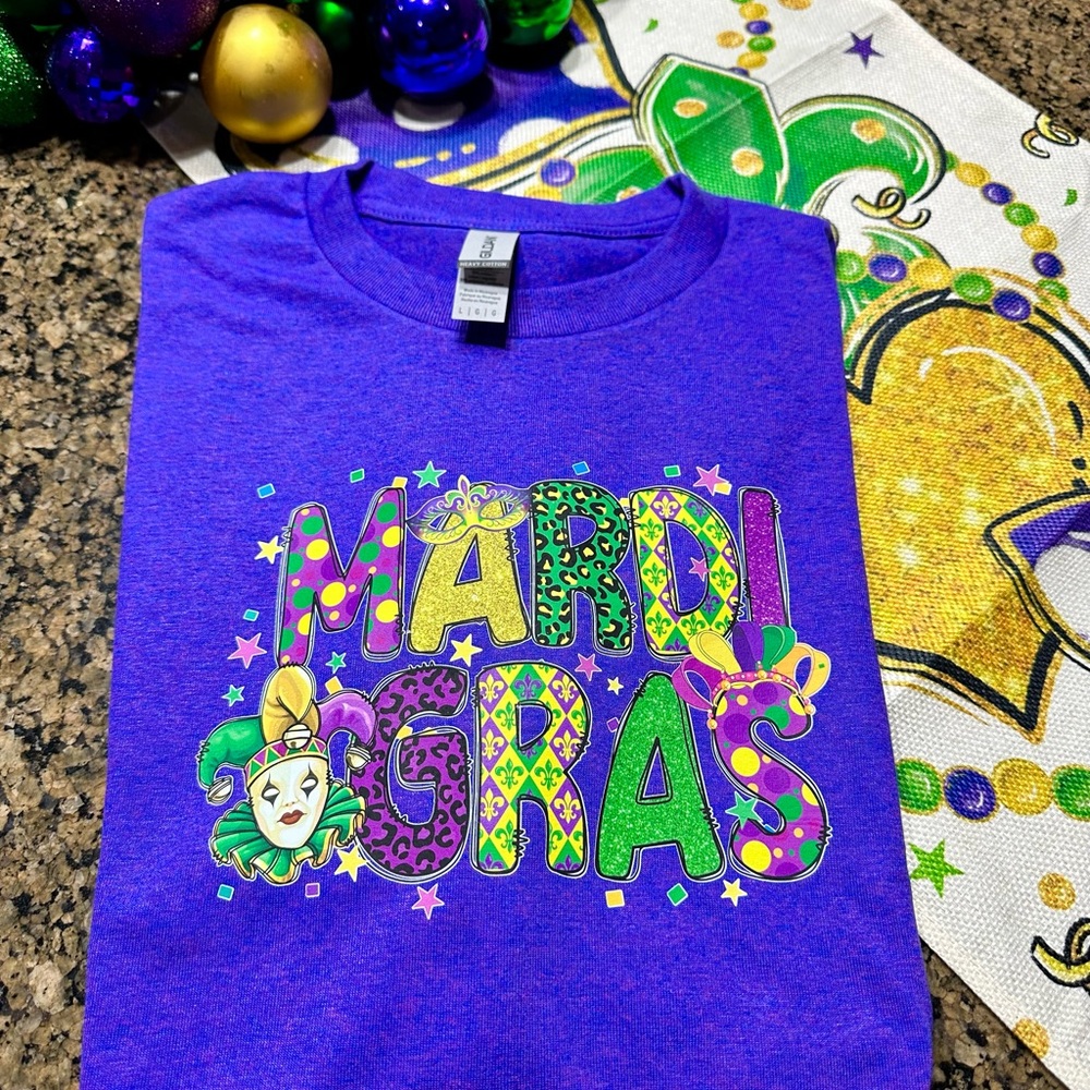 Mardi Gras tshirt - Picture 3 of 4